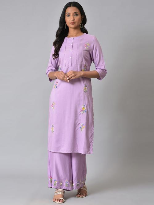 women's straight kurta - 19528277 - Very Small Image - 1