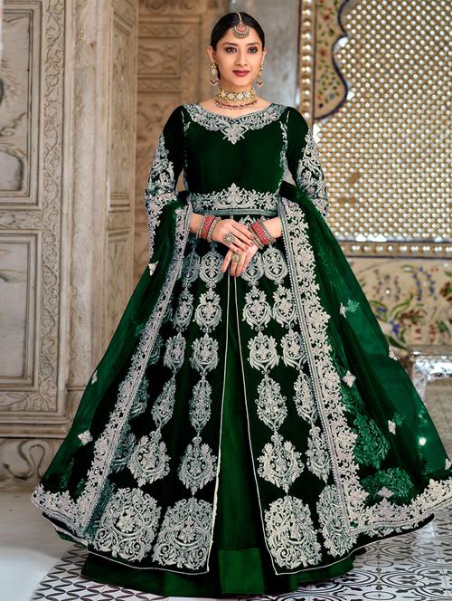 self design unstitched lehenga  - 19528772 - Very Small Image - 1