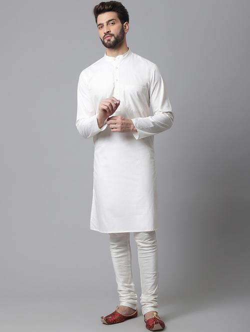white solid long kurtas kurta - 19536879 - Very Small Image - 1