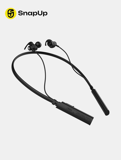 snapup musique g410 bluetooth wireless neckband (black) - 19562039 - Very Small Image - 1