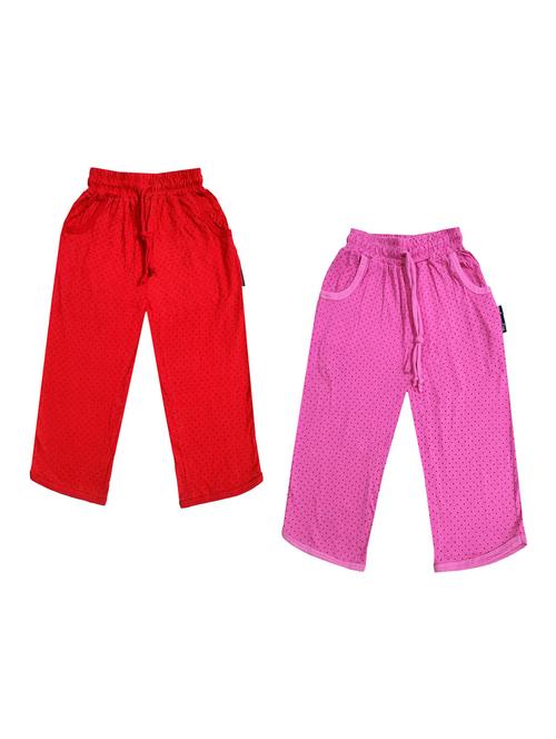 printed kids three-fourth lower combo - 19564388 - Very Small Image - 1