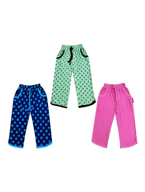 printed kids three-fourth lower combo - 19564413 - Very Small Image - 1