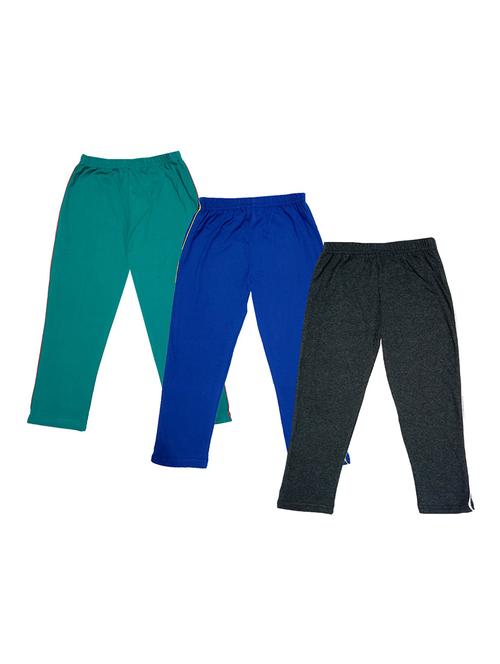 pack of 3 cotton blend three-fourth - 19565023 - Very Small Image - 1