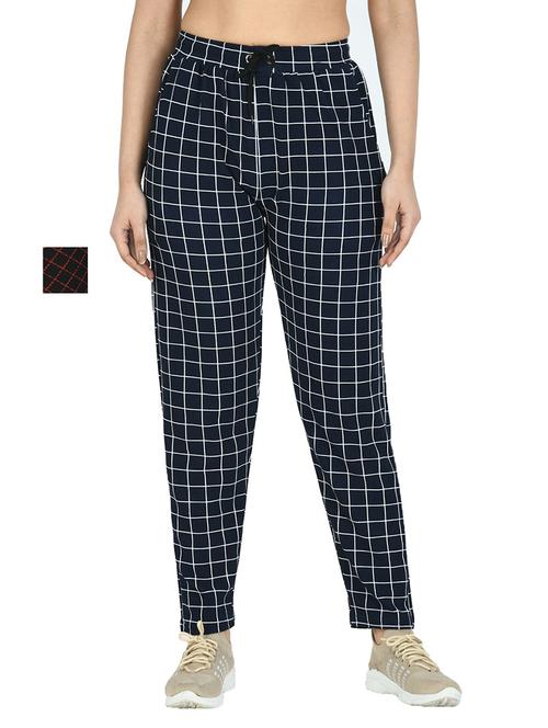 cotton printed track pants combo - 19577555 - Very Small Image - 1