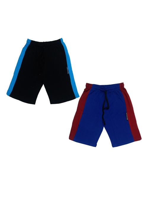 boys color block shorts combo - 19579631 - Very Small Image - 1