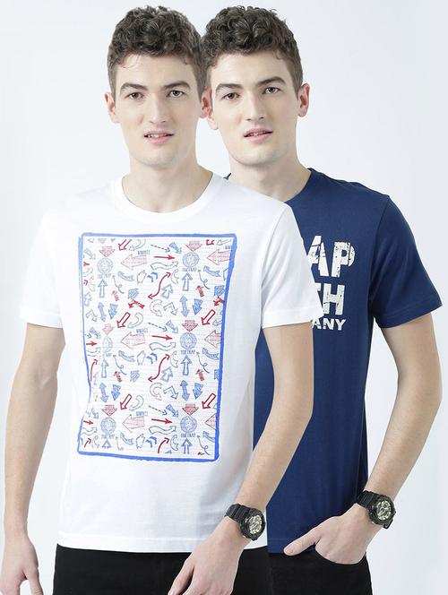 pack of 2 printed t-shirts - 19580518 - Very Small Image - 1