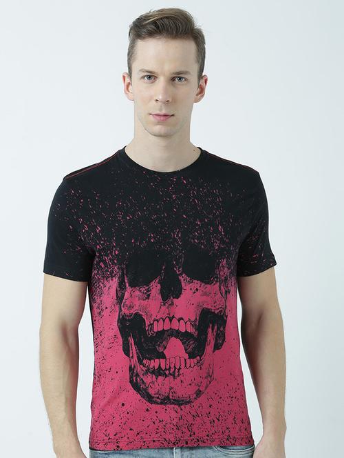 round neck printed regular t-shirt - 19581001 - Very Small Image - 1