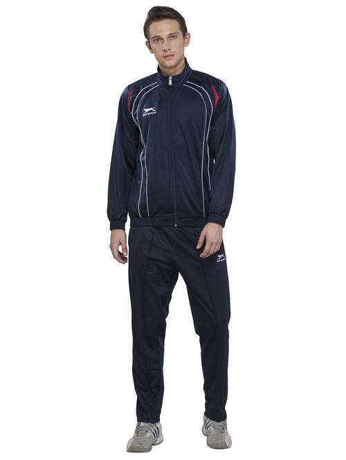 navy blue solid track pant full length track suit - 19581753 - Very Small Image - 1