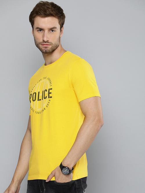 round neck printed regular t-shirt - 19582306 - Very Small Image - 1