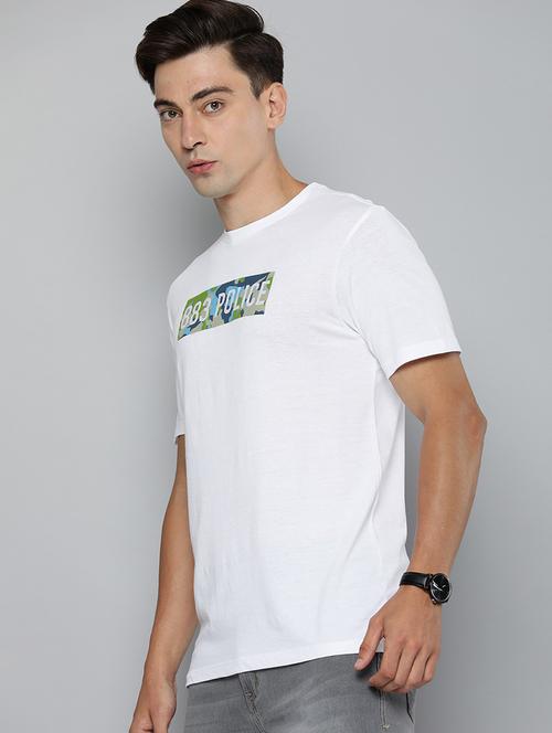 round neck printed regular t-shirt - 19582322 - Very Small Image - 1