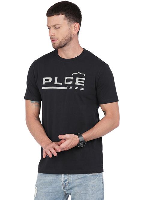 round neck printed regular t-shirt - 19582741 - Very Small Image - 1