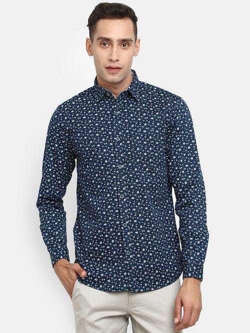 mens florals casual shirt - 19591228 - Very Small Image - 1