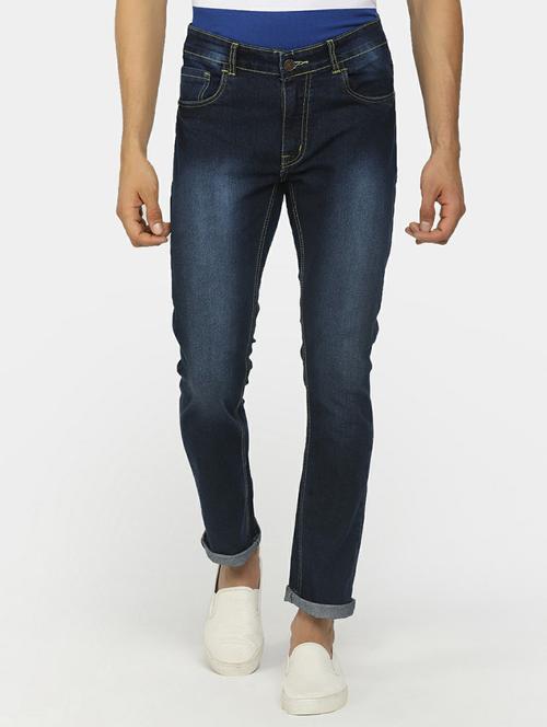 mens slim fit plain jeans - 19596418 - Very Small Image - 1