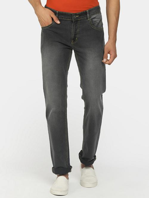 mens slim fit plain jeans - 19596421 - Very Small Image - 1