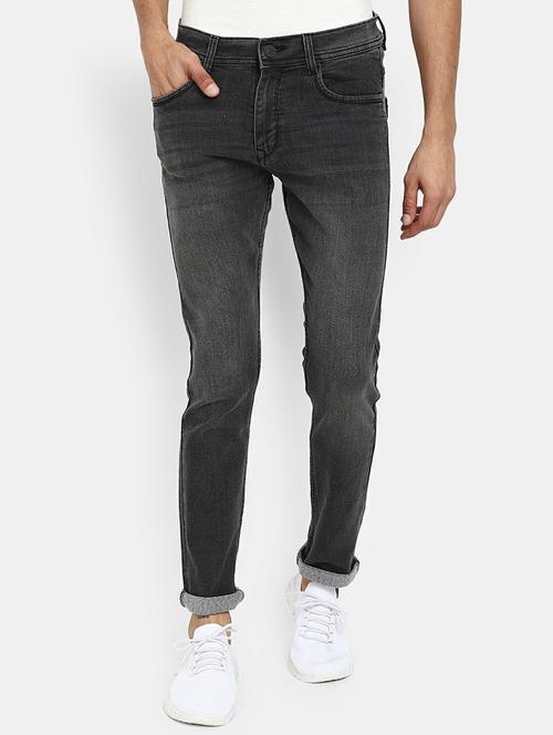 mens slim fit plain jeans - 19596449 - Very Small Image - 1