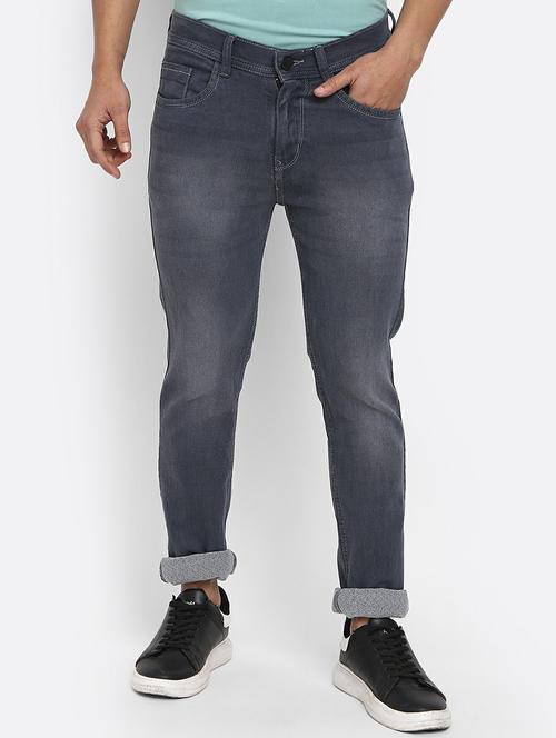 mens slim fit plain jeans - 19596450 - Very Small Image - 1