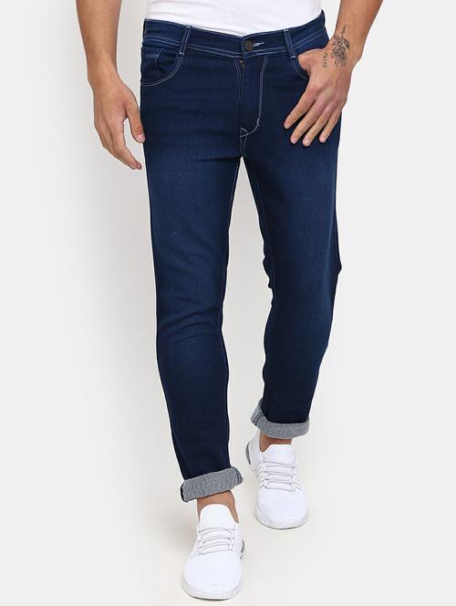 mens slim fit plain jeans - 19596451 - Very Small Image - 1