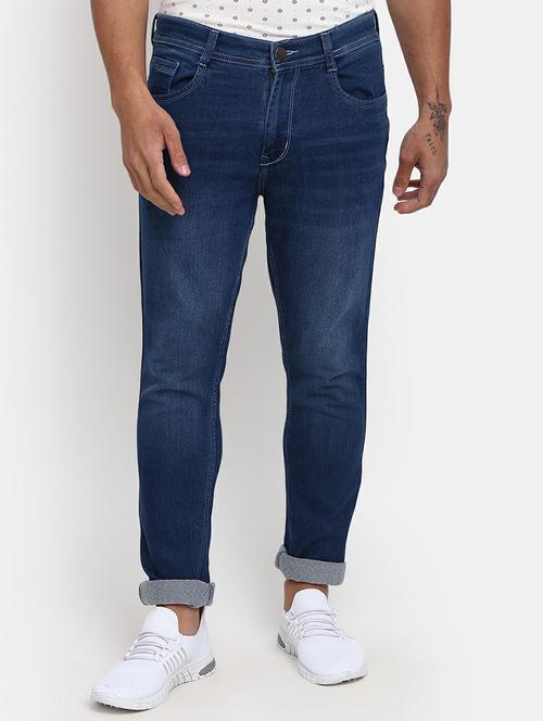 mens slim fit plain jeans - 19596452 - Very Small Image - 1