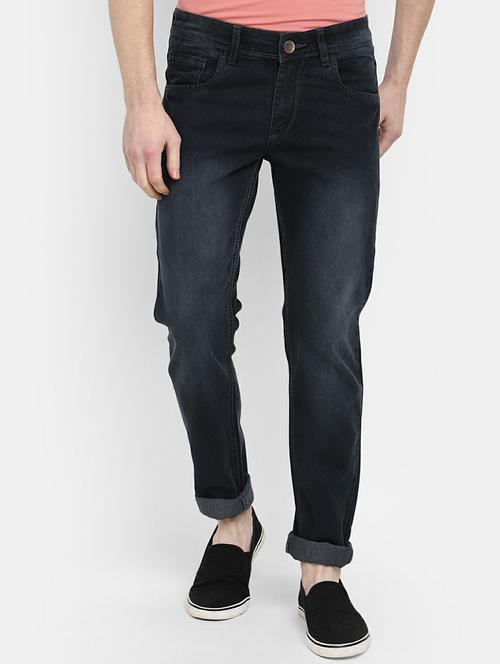 mens slim fit plain jeans - 19596508 - Very Small Image - 1
