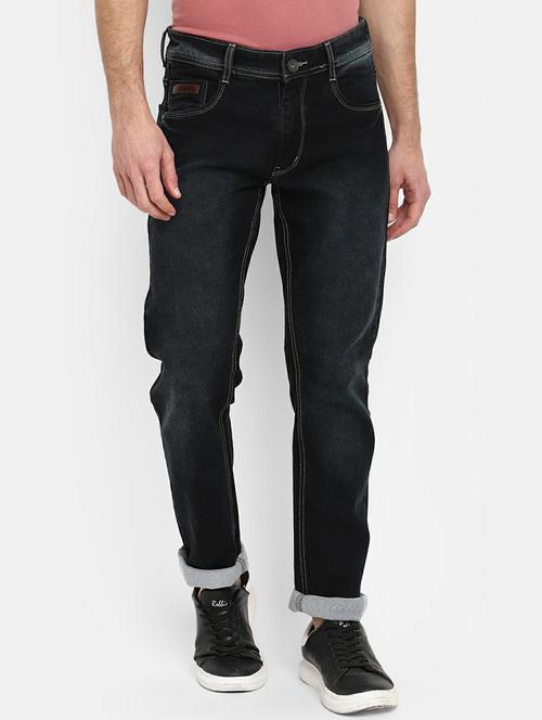 mens slim fit plain jeans - 19596519 - Very Small Image - 1