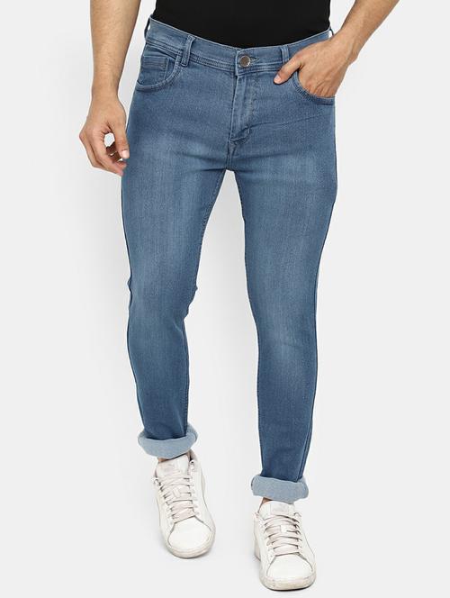 mens slim fit plain jeans - 19596578 - Very Small Image - 1