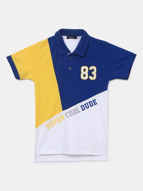 boys polo neck printed t-shirt - 19603569 - Very Small Image - 1