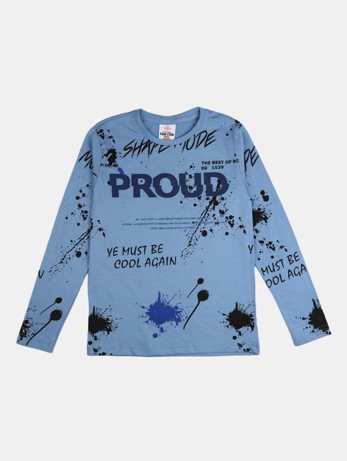 boys round neck printed t-shirt - 19603669 - Very Small Image - 1
