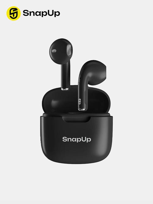 snapup snapods c100 true wireless semi-in-ear earbuds (black) - 19604778 - Very Small Image - 1