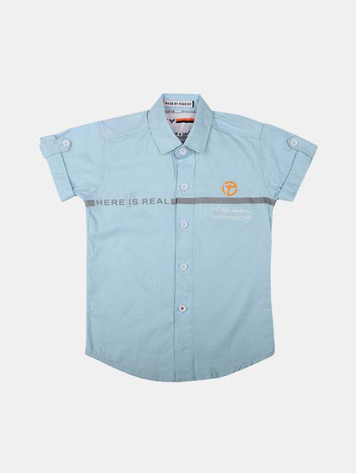 mandarin collar solid shirt - 19606407 - Very Small Image - 1