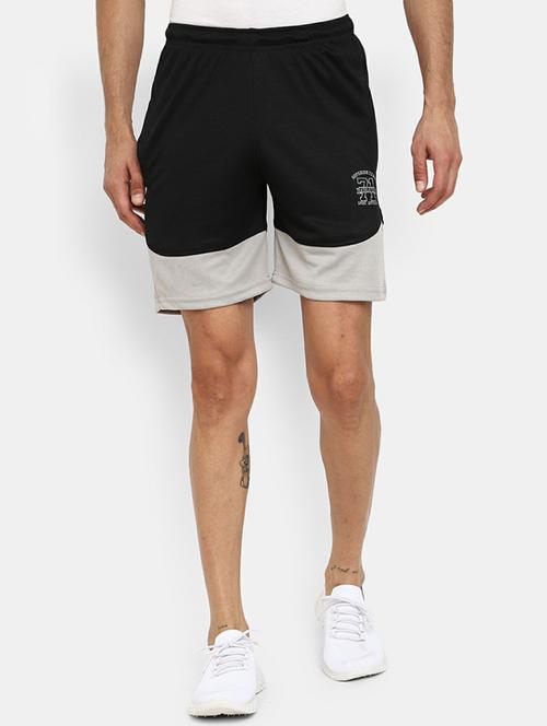 men drawstring waist mid rise solid shorts - 19606771 - Very Small Image - 1