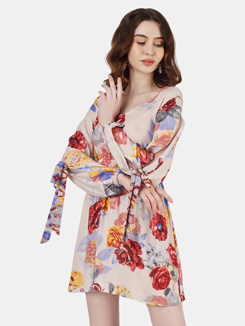women's  floral dress - 19608323 - Very Small Image - 1