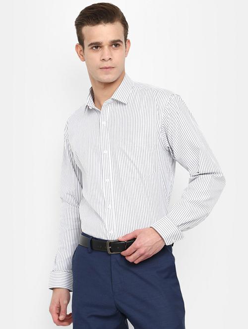 mens stripes formal shirt - 19608475 - Very Small Image - 1