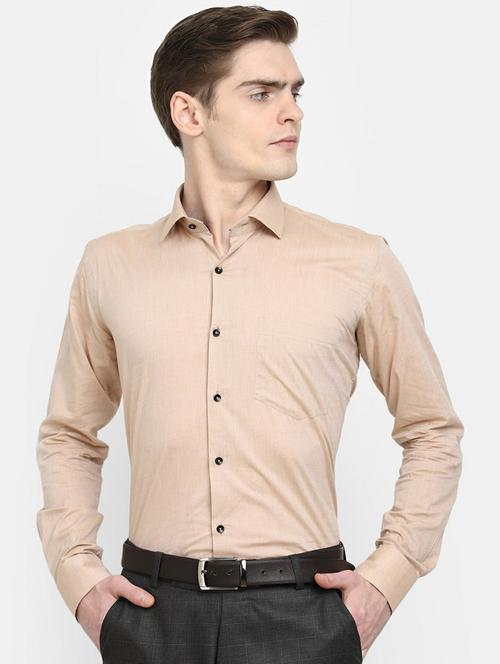 mens solids formal shirt - 19608614 - Very Small Image - 1