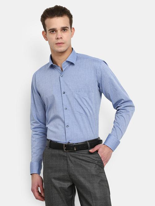 mens solids formal shirt - 19608619 - Very Small Image - 1
