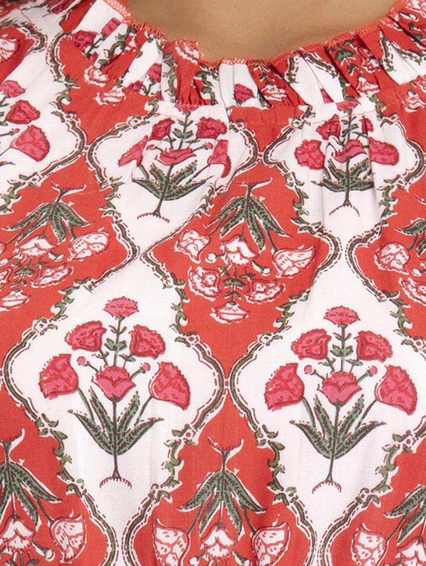 women's fit & flare floral dress - 19608739 - Zoom Image - 6