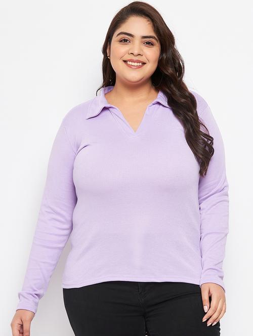 women's straight collared top - 19614298 - Very Small Image - 1