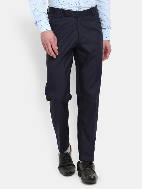 mid rise solid formal trouser - 19614770 - Very Small Image - 1