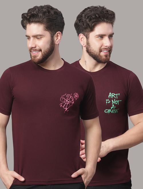 pack of 2 printed t-shirt - 19615312 - Very Small Image - 1