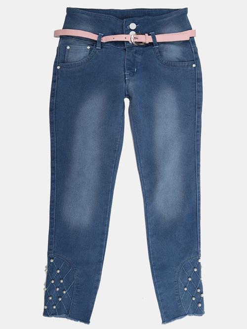girls embellished slim fit jeans - 19616126 - Very Small Image - 1