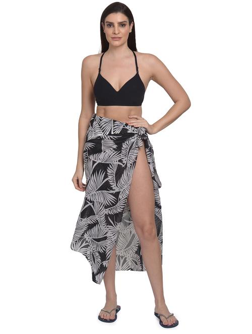 black printed sarongs - 19616758 - Very Small Image - 1