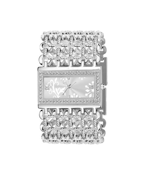 silver stainless steel watch - 19617001 - Very Small Image - 1