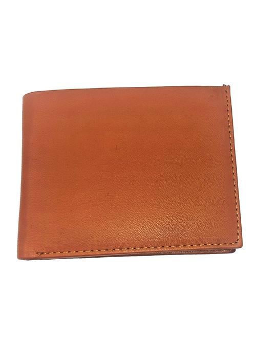 Tan Leather Wallet - 19617484 - Very Small Image - 1