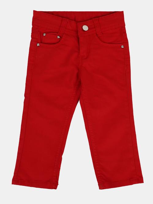 girls solid shorts and three-fourth - 19619998 - Very Small Image - 1