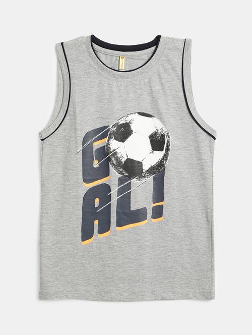 printed cotton vest - 19620341 - Very Small Image - 1