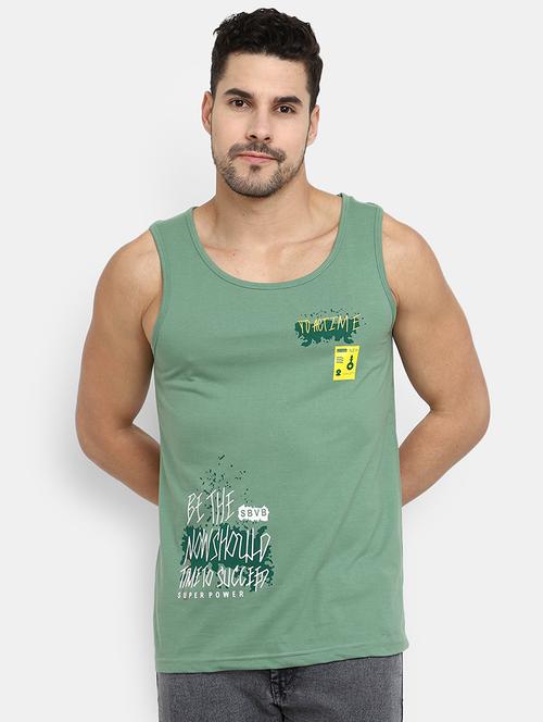 light green cotton vest - 19620390 - Very Small Image - 1