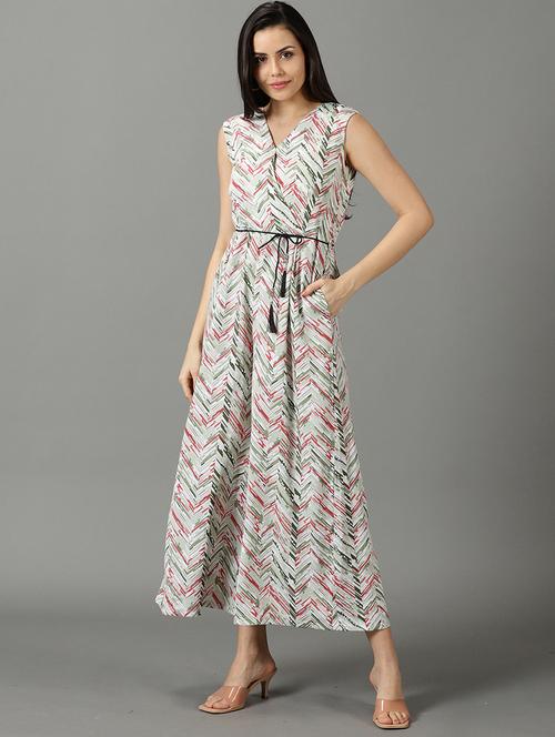 self design printed full length jumpsuit - 19621843 - Very Small Image - 1