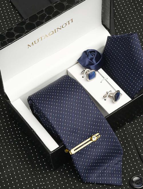 men silk necktie suit accessories set - 19622037 - Very Small Image - 1