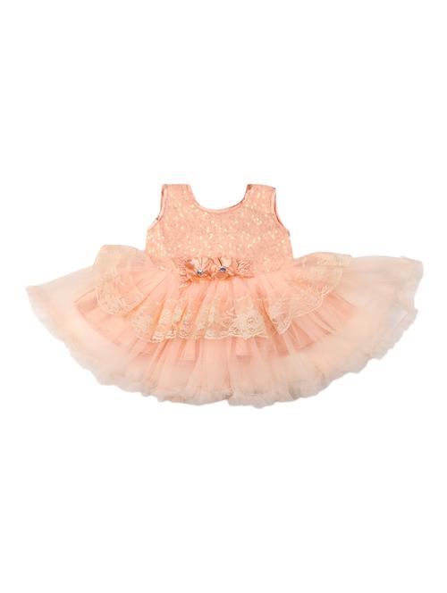 girls round neck sleeveless frock - 19626571 - Very Small Image - 1