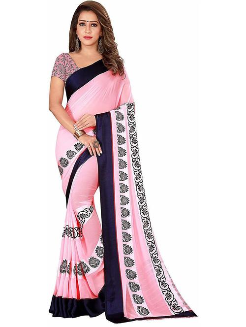 women's printed multi colored saree - 19628853 - Very Small Image - 1