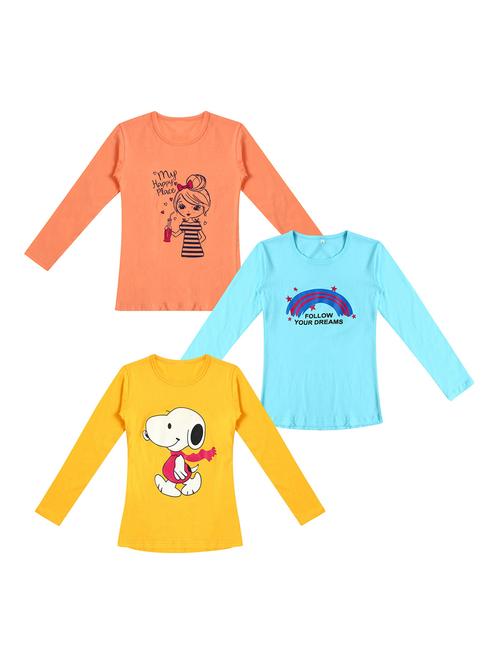 pack of 3 printed tee - 19635636 - Very Small Image - 1